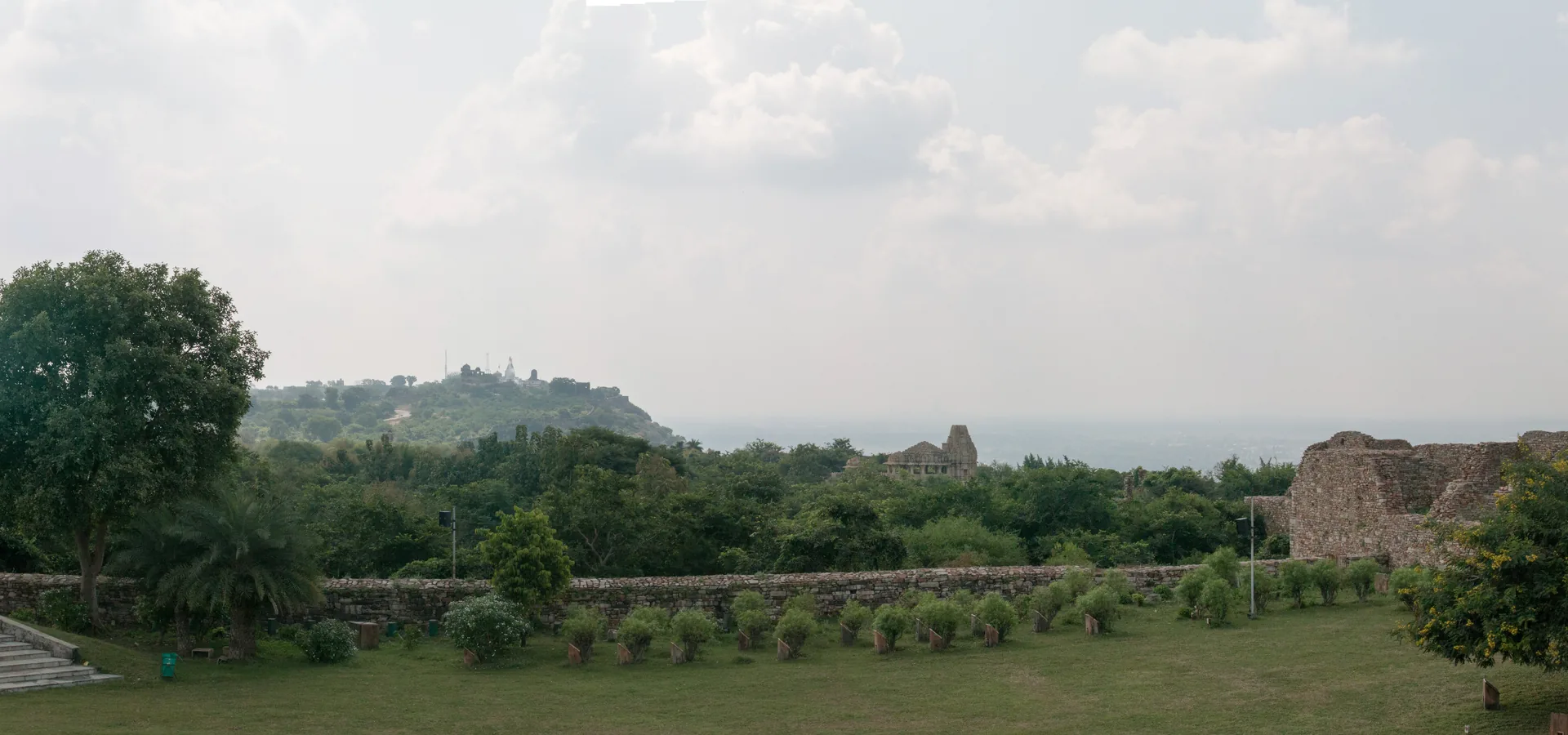 Rana Kumbha Palace ruins at Chittorgarh Fort