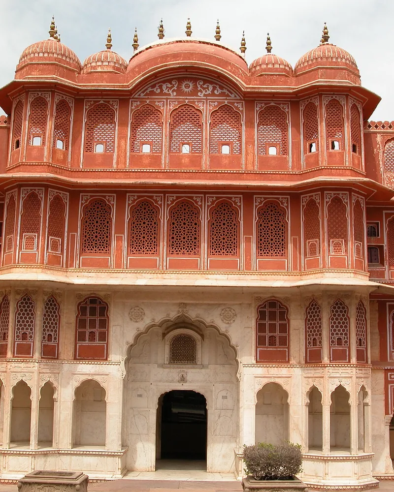Chandra Mahal courtyard in Jaipur City Palace