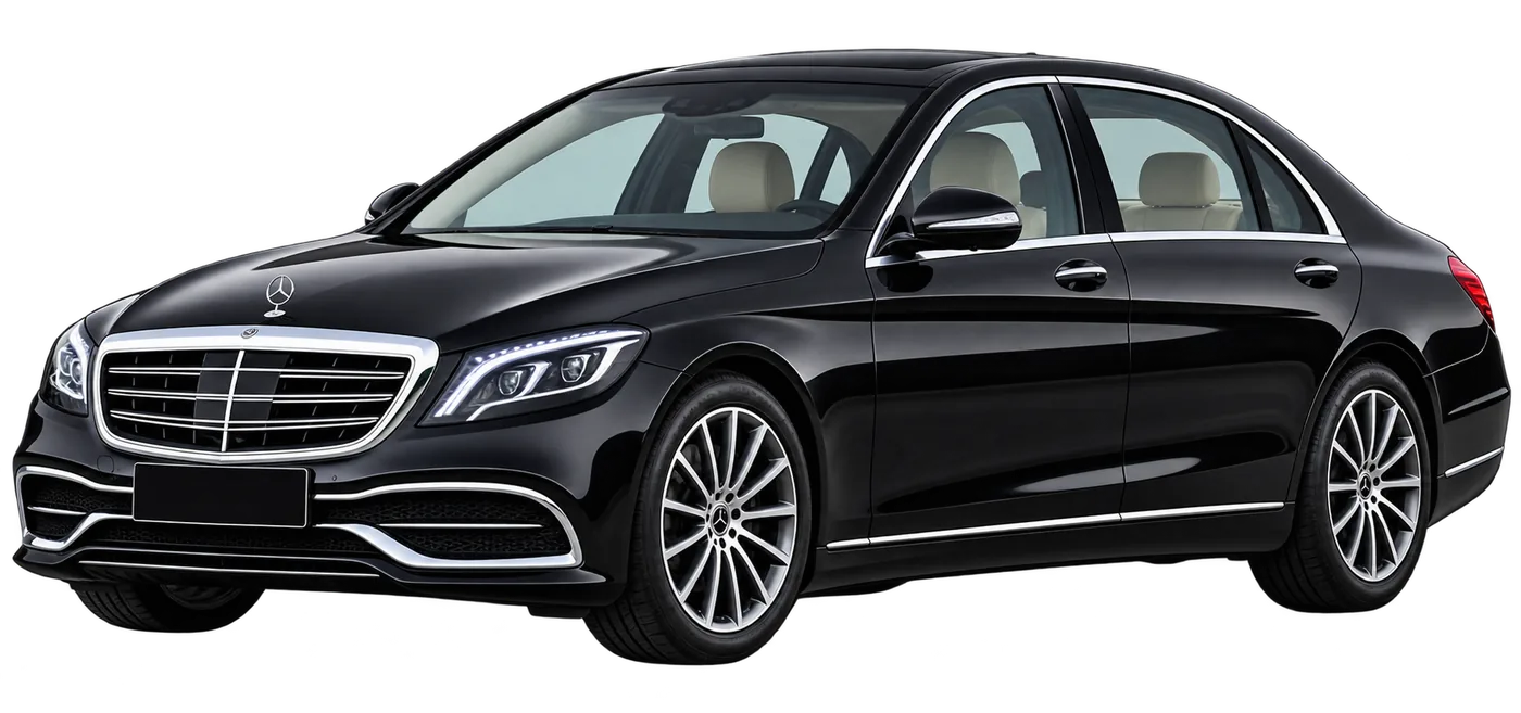 Luxury Car (Mercedes / BMW) available on rent with driver