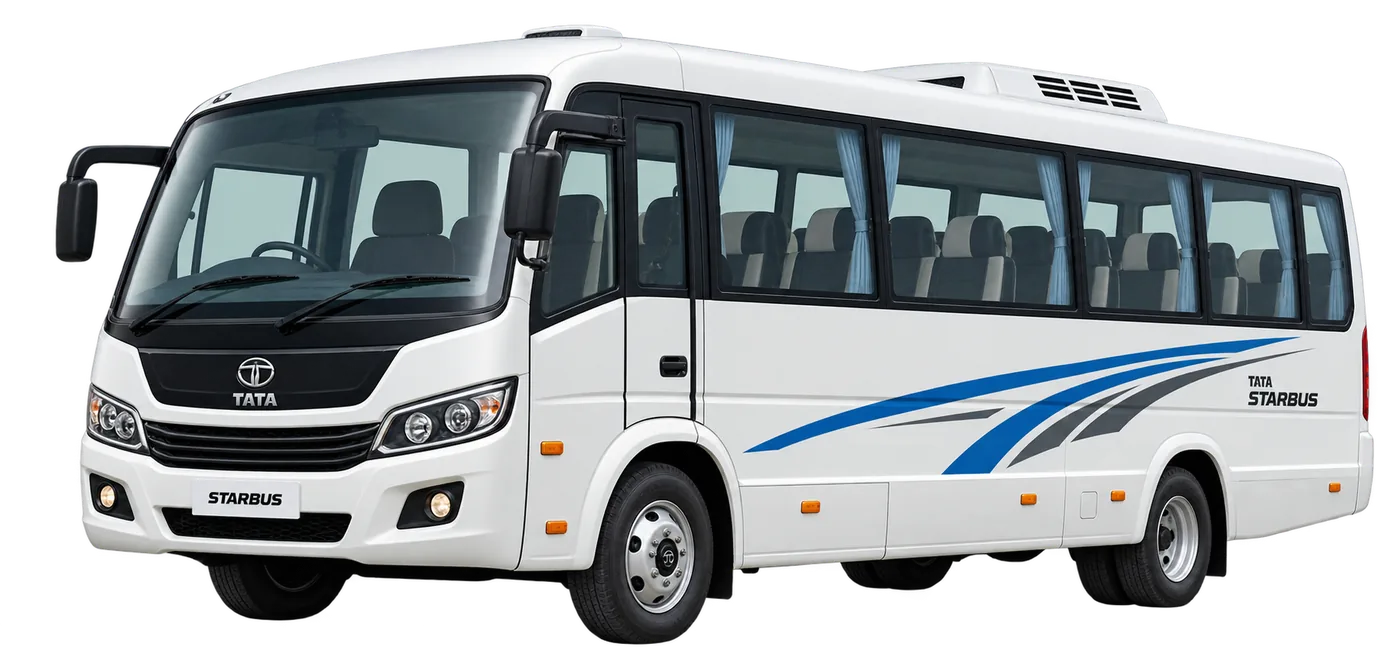 Mini Bus (20 – 26 Seater) available on rent with driver