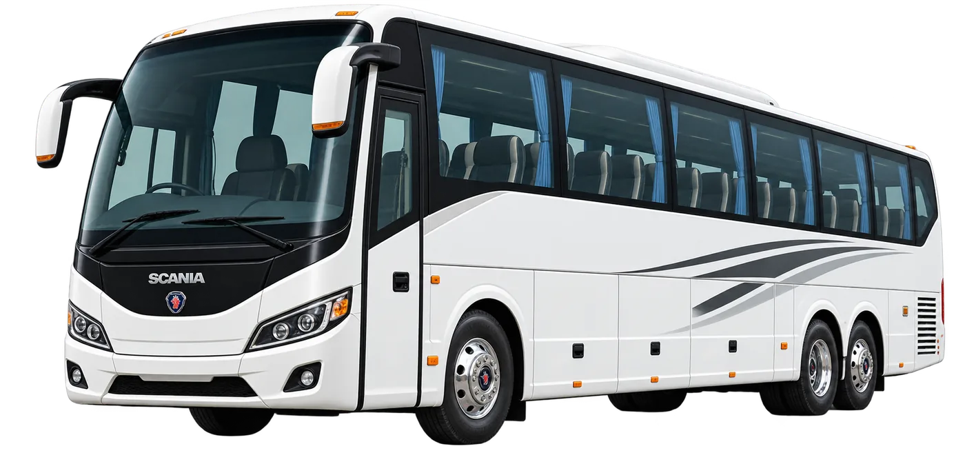 Tourist Bus (35 – 45 Seater) available on rent with driver
